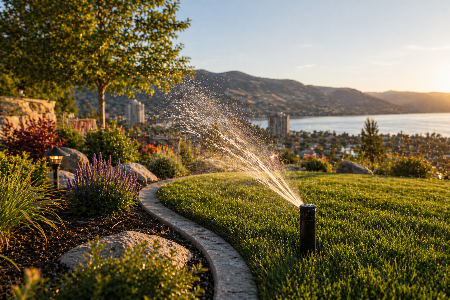 Irrigation system installation Penticton