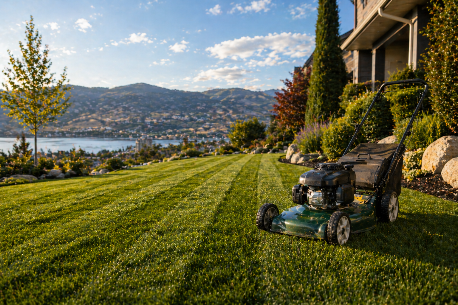 Lawn care and mowing Penticton