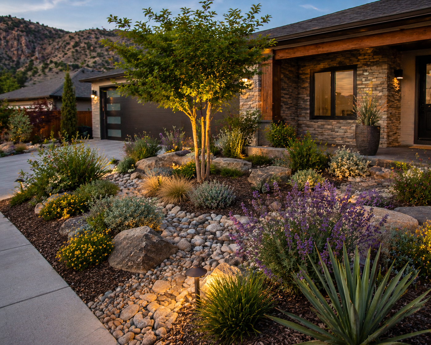 Xeriscaping drought-tolerant landscaping Penticton